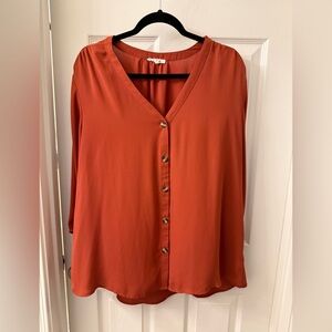 Maurices Terracotta Blouse